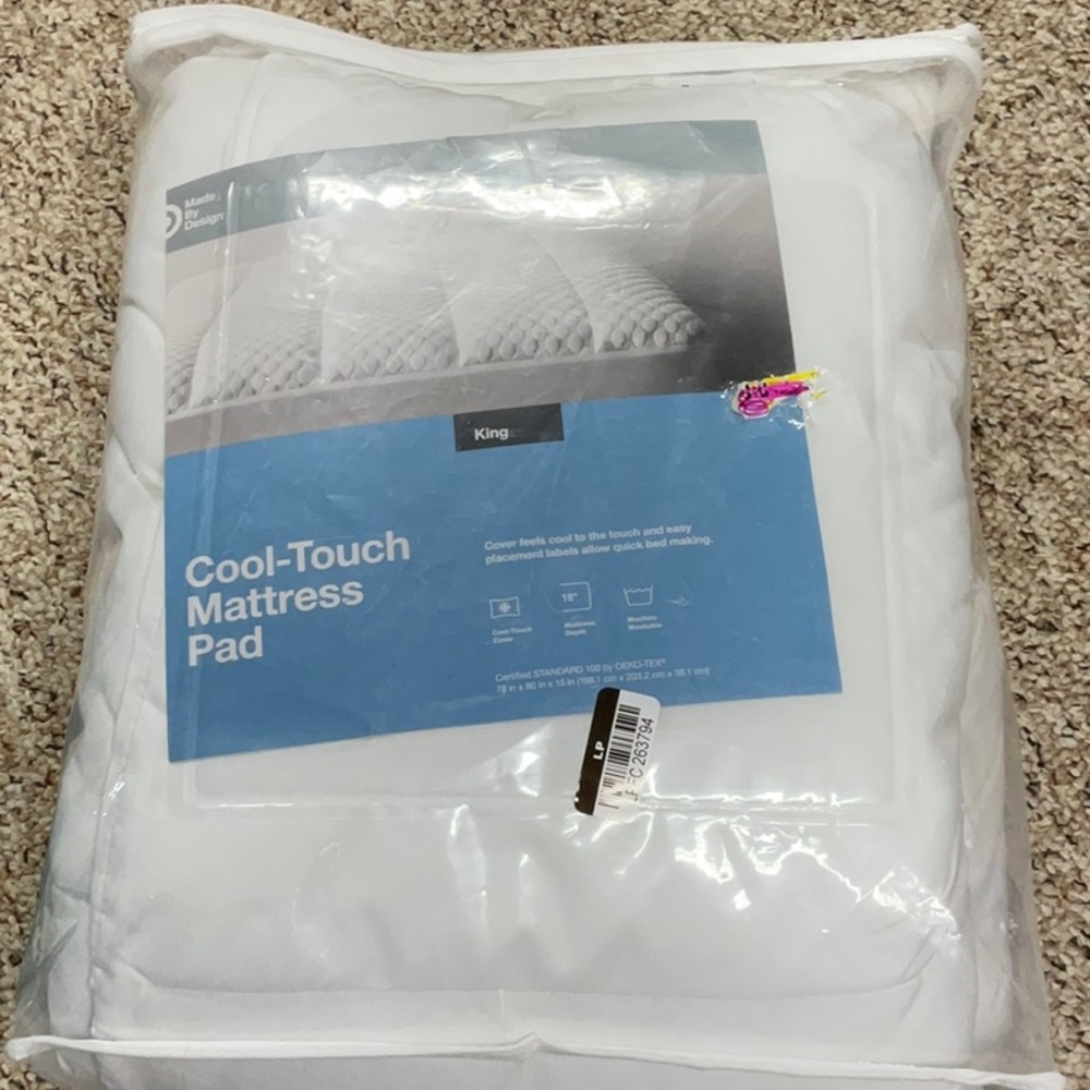 Cool-touch Mattress Pad King Size